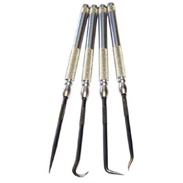 King Tool 422-K4PSC Ki K4Ps 4Pc Pick Set Alum Hand, King Tool, Mfr#: 422-K4PSC