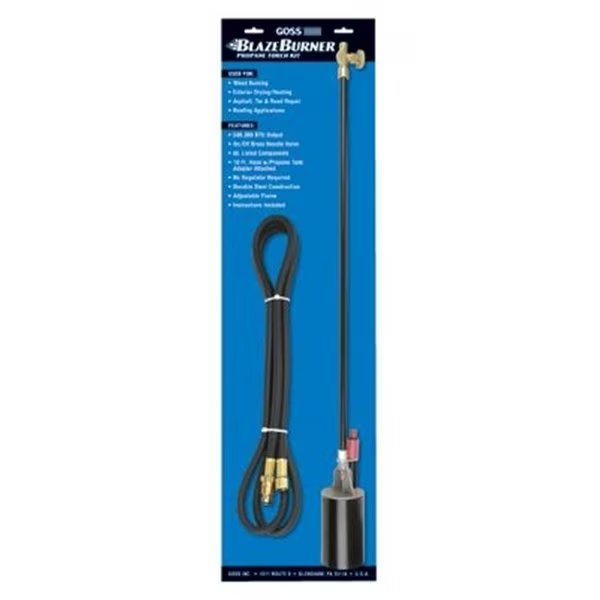 Goss 328-KP-320MA Blazeburner Propane Torch Kit W-Ignitor, Goss, Mfr#: 328-KP-320MA