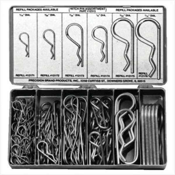 Precision Brand 605-12915 Hitch Pin Clip Kit, Precision Brand, Mfr#: 605-12915