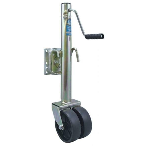Dual Wheel Tongue Jack - 1500 Lbs. Capacity, Goldenrod, Mfr#: 250-6800A
