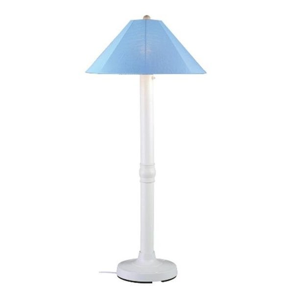 Patio Living Concepts 39681 Catalina 62" Floor Lamp - White Body, Patio Living, Mfr#: 39681