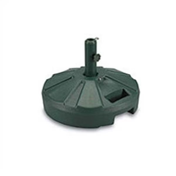 Patio Living 00262 Umbrella Base Unfilled - Green, Patio Living, Mfr#: 262