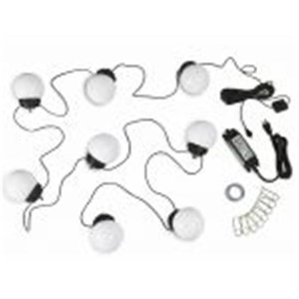 Patio Living Concepts 08081 8GLB White Solar - Black, Patio Living, Mfr#: 8081
