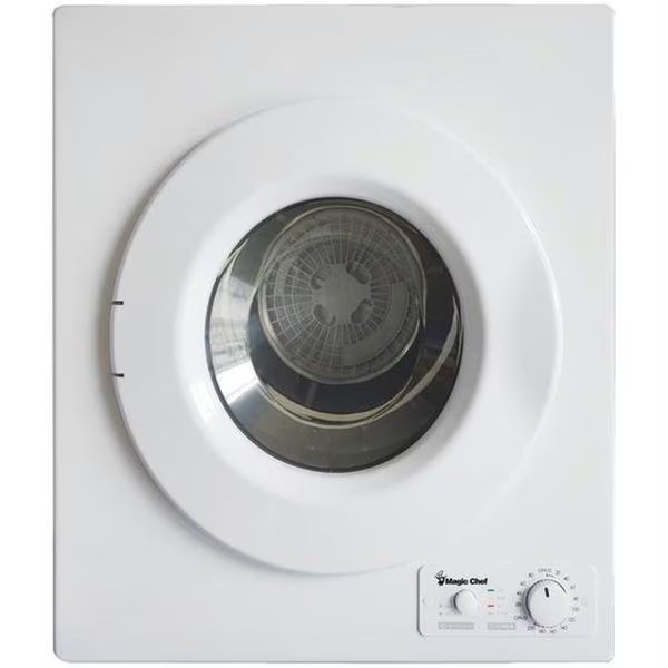 Magic Chef MCSCDRY1S 2.6 Cubic-ft Compact Dryer, Magic Chef, Mfr#: MCSCDRY1S