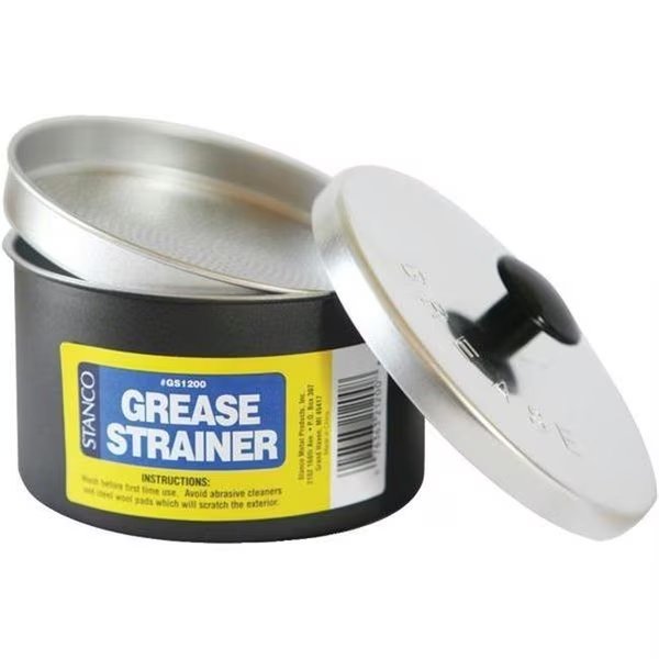 STANCO GS1200 Non-Stick Grease Strainer - Black, Stanco, Mfr#: GS1200