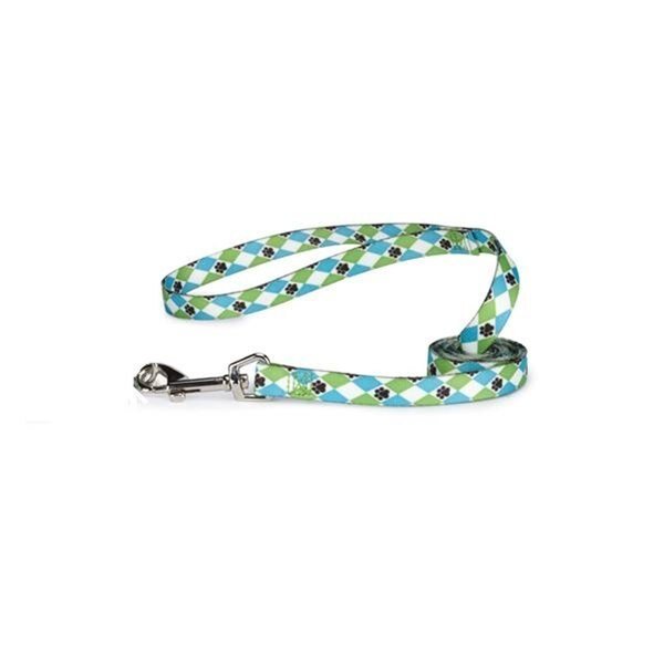CC Pooch Patterns Ld 6 Ft x 1 In Blue Argyle P, Pamperedpets, Mfr#: PA444192