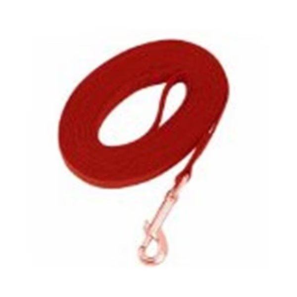 Cotton Web Training Lead 50 Ft Red, Petpath, Mfr#: PE114006