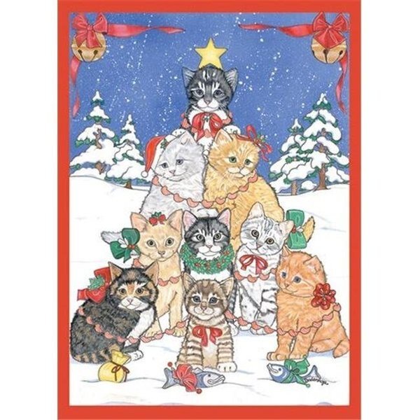 Pipsqueak Productions C978 Cat Holiday Boxed Cards, Pipsqueak Productions, Mfr#: C978