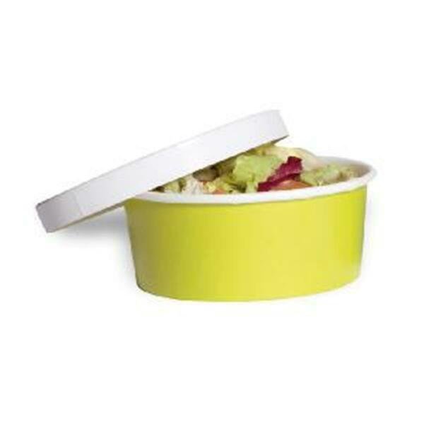 16 Oz. Buckaty Round Green To Go Container, 360PK, Packnwood, Mfr#: 210PC480V