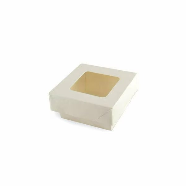 White Kray Box With Window 22 Oz., 250PK, Packnwood, Mfr#: 210KRAYWH135