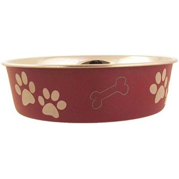 Loving Pets 430846 Bella Bowl Merlot Lg, Loving Pets, Mfr#: 430846