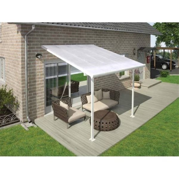 Palram - Canopia HG9310 Feria Patio Cover - 10 ft. x 10 ft. - White, Palram, Mfr#: HG9310