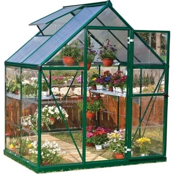 Palram - Canopia HG5504G Hybrid Greenhouse - 6 x 4 ft. - Green, Palram, Mfr#: HG5504G