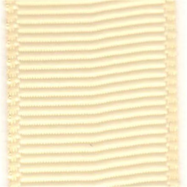 Papilion R07420538081550YD 1.5 in. Grosgrain Ribbon 50 Yards - Cream, Papilion, Mfr#: R07420538081550YD