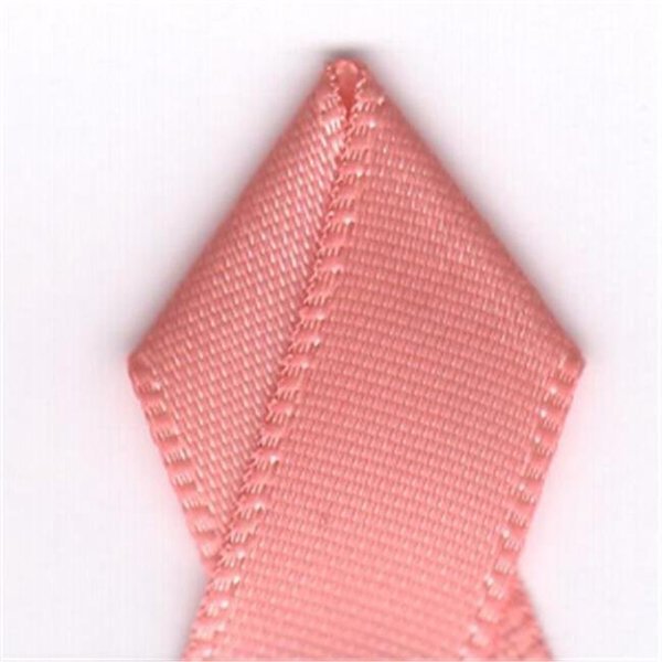 Papilion R074300060238100Y .25 in. Single-Face Satin Ribbon 100 Yards - Light Coral, Papilion, Mfr#: R074300060238100Y