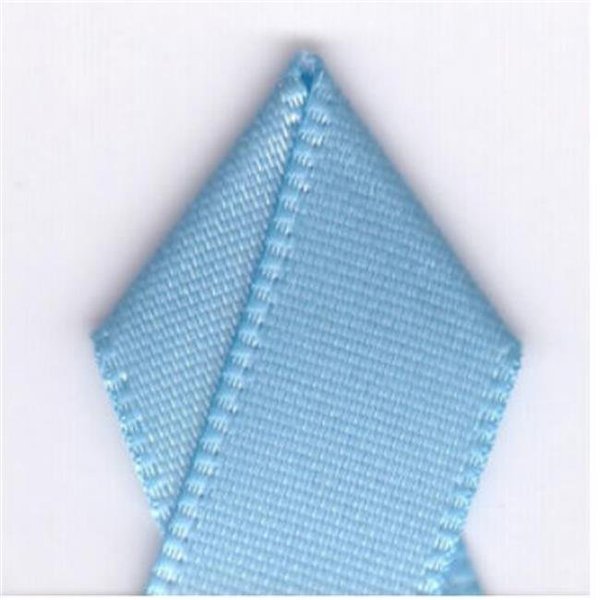Papilion R074300120311100Y .5 in. Single-Face Satin Ribbon 100 Yards - Blue Mist, Papilion, Mfr#: R074300120311100Y