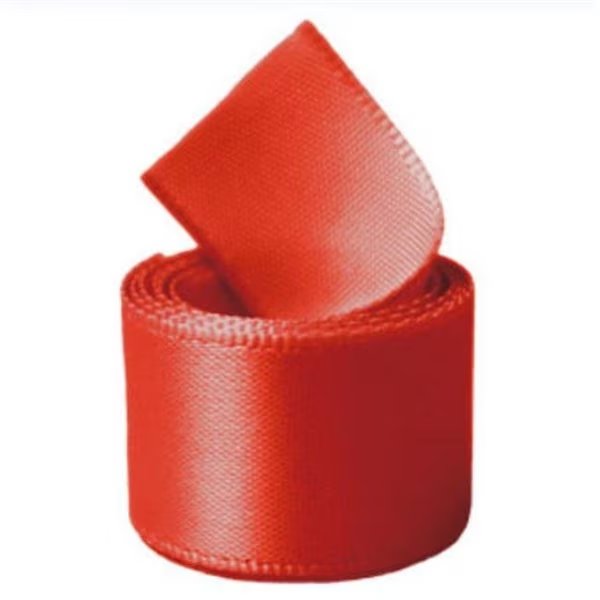 Papilion R07430538023550YD 1.5 in. Single-Face Satin Ribbon 50 Yards - Poppy, Papilion, Mfr#: R07430538023550YD