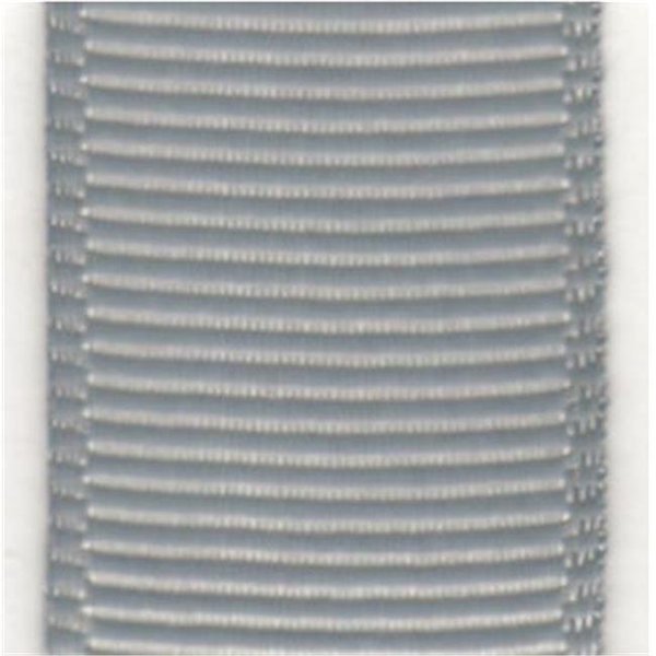 Papilion R074200160015100Y .63 in. Grosgrain Ribbon 100 Yards - Grey, Papilion, Mfr#: R074200160015100Y