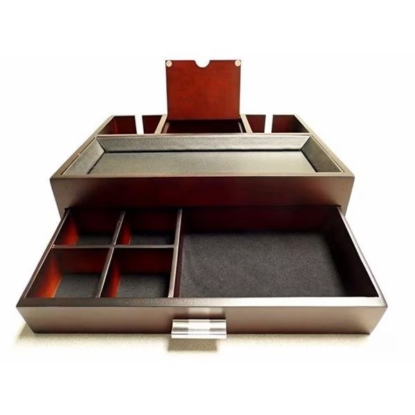 Proman DV16651 14 1/4 x 11 x 4 1/2 Black Monarch Dresser Valet, Proman, Mfr#: DV16651