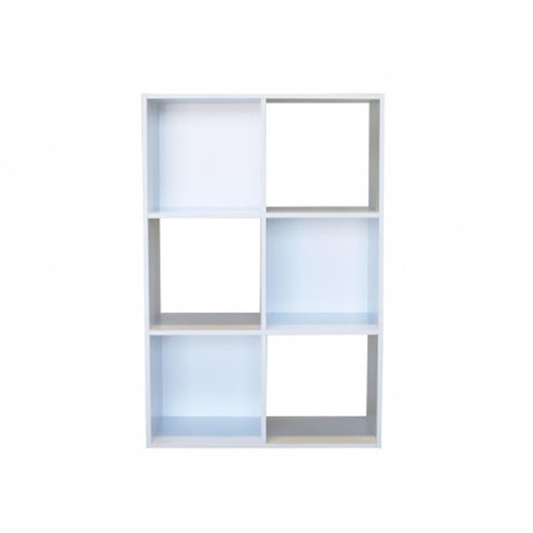 PromanProducts ST16716 6-Cell Storage Cabinet - White, Proman Products, Mfr#: ST16716