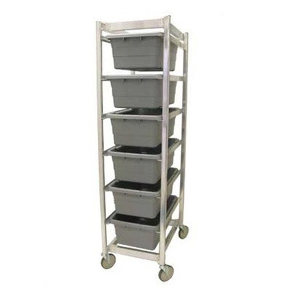 6 Lug Knock Down Aluminum Carts, 70.5 x 20 x 27 in., Daphnes Dinnette, Mfr#: DA17062