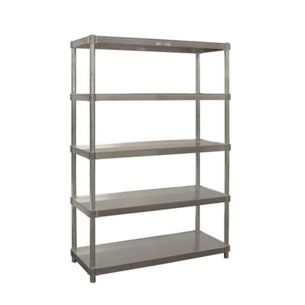 N247260-5 Complete 5 Tier Shelving Units- 72 x 24 x 60 in., Prairie View Industries, Mfr#: A247260-5
