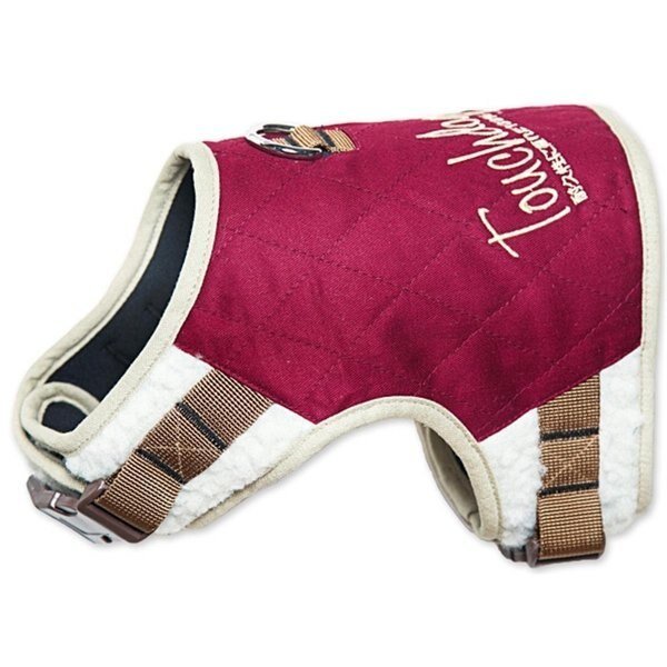 Touchdog Tough-Boutique Adjustable Fashion Dog Harness, Dark Pink - Medium, Petpurifiers, Mfr#: PE2461388