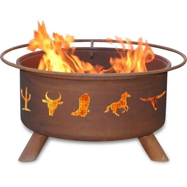 Patina Products F109 Western Cowboy Fire Pit, Patina Products, Mfr#: F109