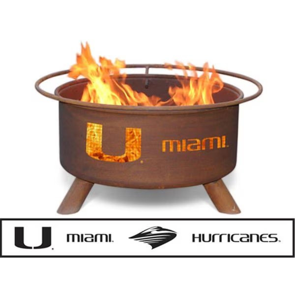 University of Miami Fire Pit, Patina Products, Mfr#: F225