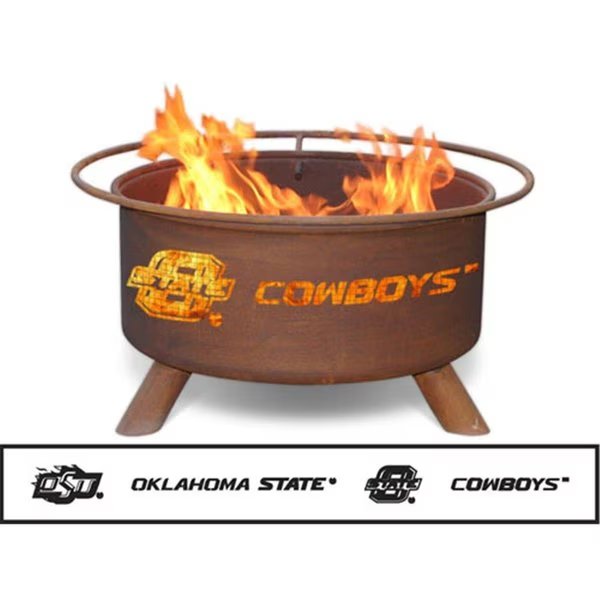 Oklahoma State Fire Pit, Patioplus, Mfr#: PA117269