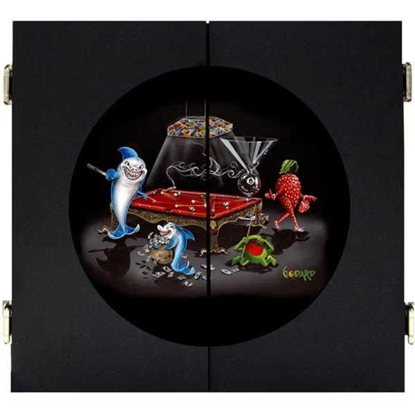 Pool Shark III Dartboard Cabinet, Gfancy Fixtures, Mfr#: GF1669969