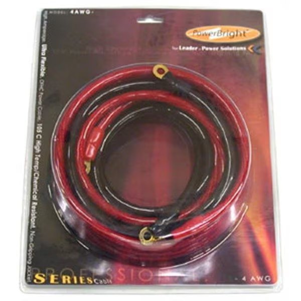 Power Bright 4-AWG12 Power Cables for Inverter, Power Bright, Mfr#: 4-AWG12