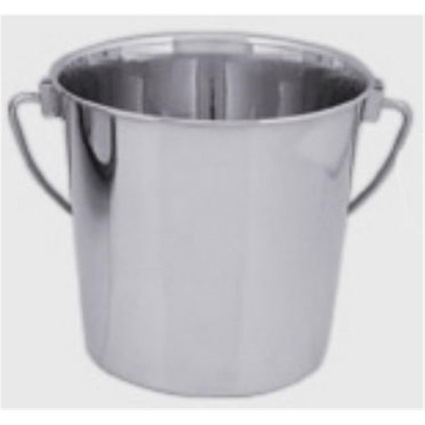 4 Quart Bucket Stainless Steel, Qt Dog, Mfr#: SS0142