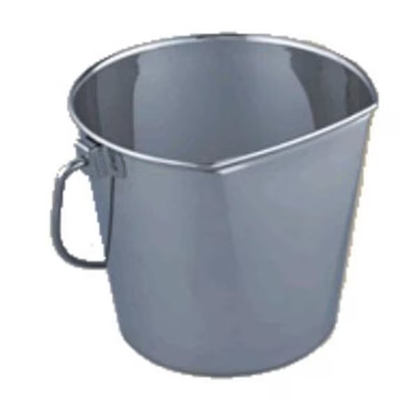 QT Dog SS0220 1 Quart Flat Sided Bucket, Qt Dog, Mfr#: SS0220