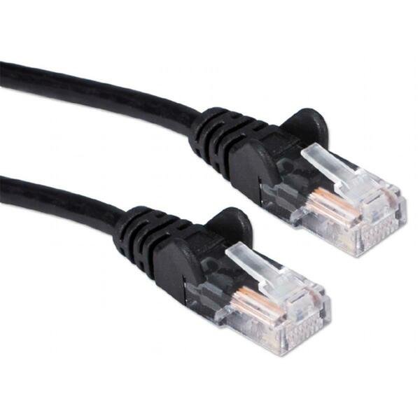 150 ft. CAT6 Gigabit Flexible Molded Black Patch Cord, Qvs, Mfr#: CC715-150BK