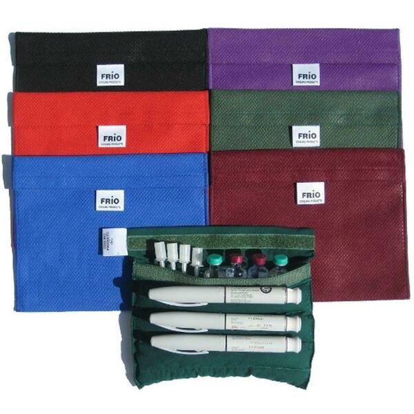 Insulin Cooling Extra Large Wallet- Black- 8.5 in. x 6.5 in., Frio, Mfr#: 1130X-LgBk