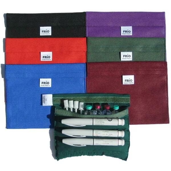 Insulin Cooling Extra Large-liner Wallet- Black- 8.5 in. x 6.5 in., Frio, Mfr#: 1130X-LgSleeve