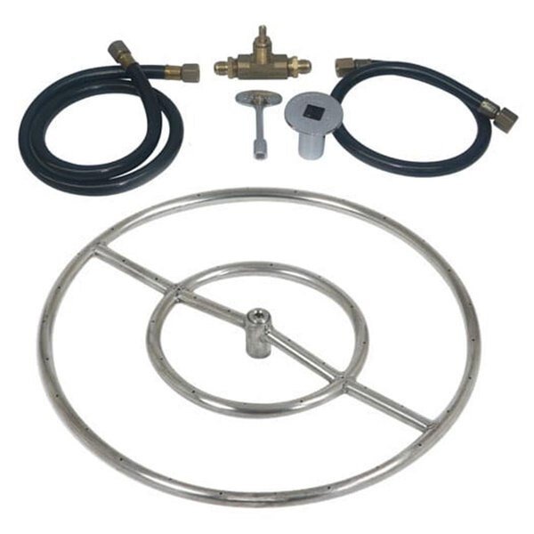 18 in. Stainless Steel Ring Kit, Natural Gas, Sleep Ez, Mfr#: SL2646337