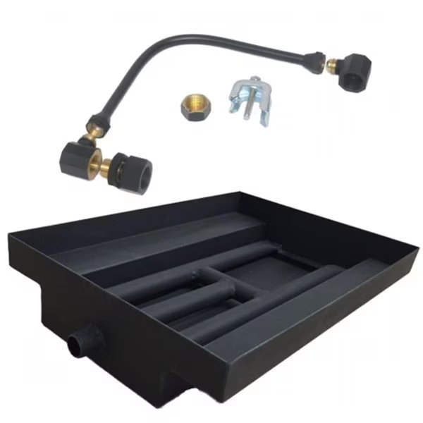 27 in. Powder Coated Burner Island Kit, Liquid Propane, Sleep Ez, Mfr#: SL2486683