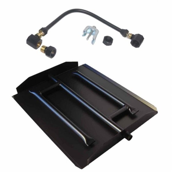 17 in. Powder Coated Triple Extra Flame Burner Kit, Natural Gas, Sleep Ez, Mfr#: SL2646343