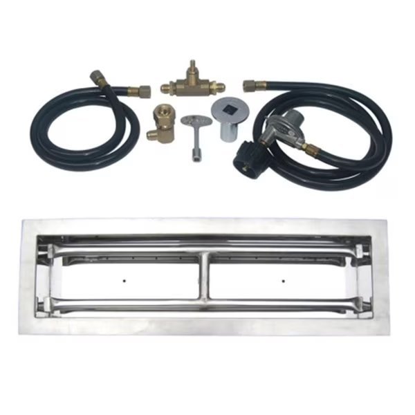 18 in. Stainless Steel Drop-In Rectangular Burner Kit, Liquid Propane, Sleep Ez, Mfr#: SL2646346