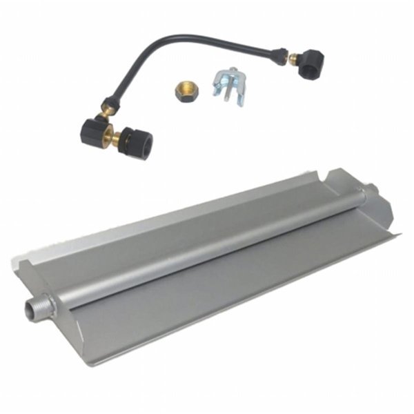 30 in. Powder Coated Linear Burner Pan Kit, Liquid Propane, Tretco, Mfr#: OB5-BK2-30-LP