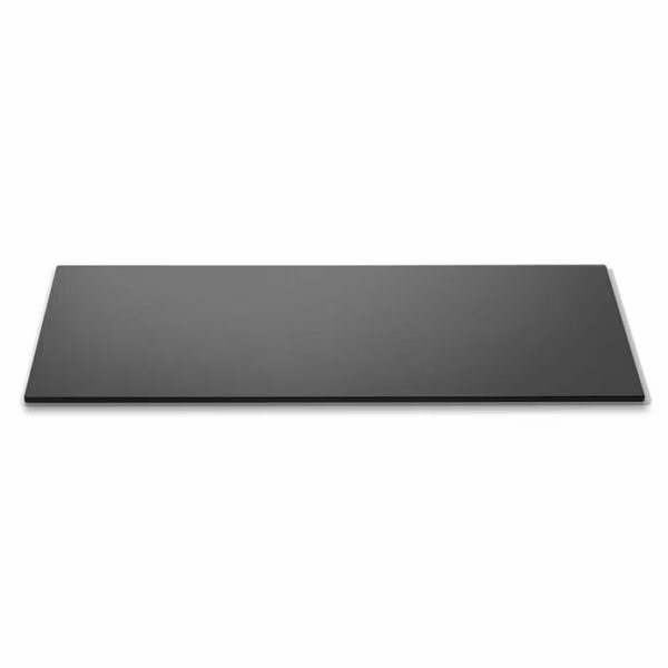 Rectangular Surface - Wide Black Tempered Glass, Rosseto Serving Solutions, Mfr#: SG003