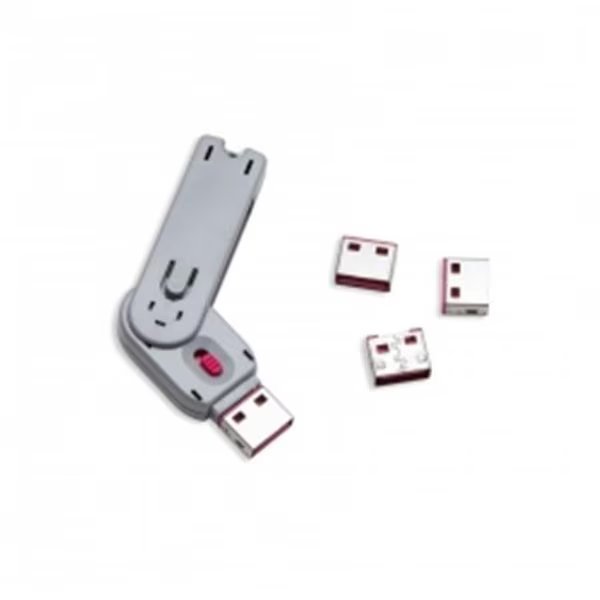 USB Port Blocker with 1 Key; and 4 Locks, Skilledpower, Mfr#: SK121741
