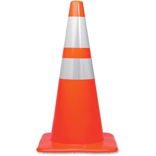28" Traffic Cone, Tosafos, Mfr#: TO1411734