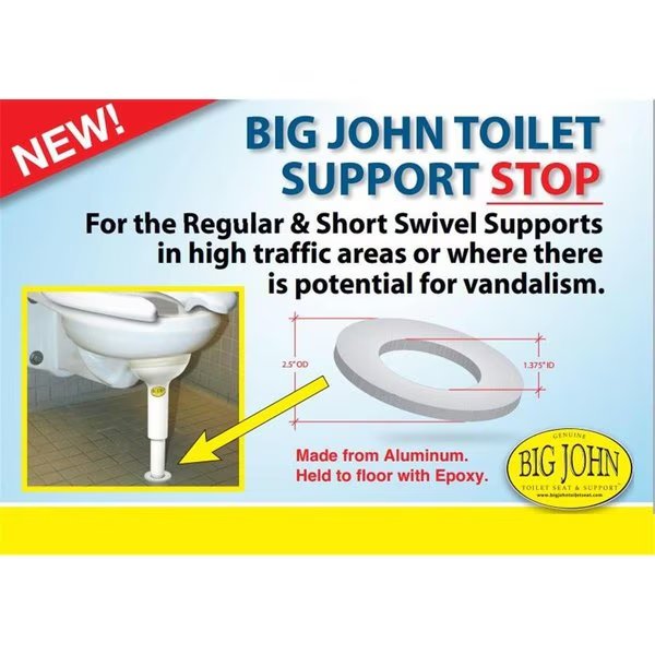 Toilet Support Stop, Big John, Mfr#: BI442614