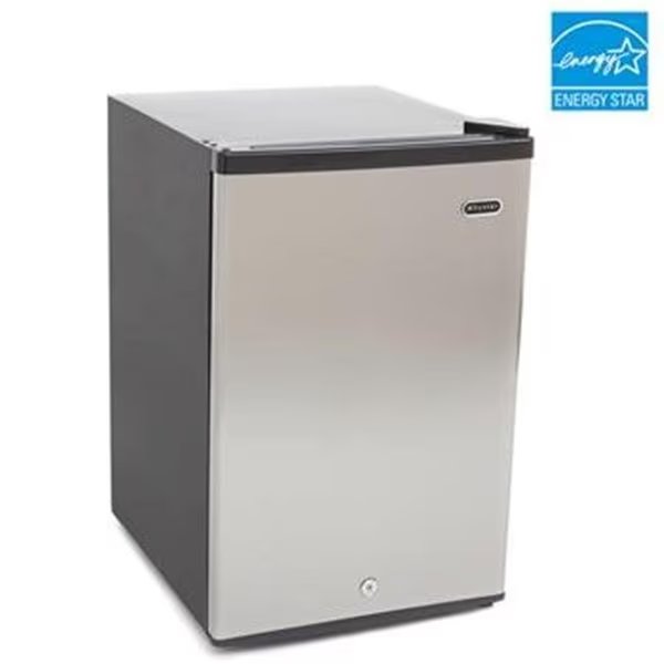 Energy Star 2.1 cu. ft. Stainless Steel Upright Freezer with Lock, Razoredge, Mfr#: RA123112