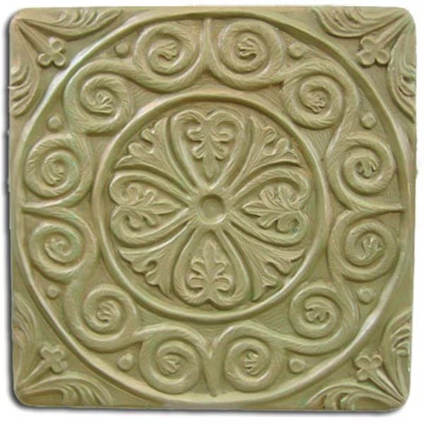 Medieval Tile Stepping Stone Mold, Marquee Protection, Mfr#: MA2648691