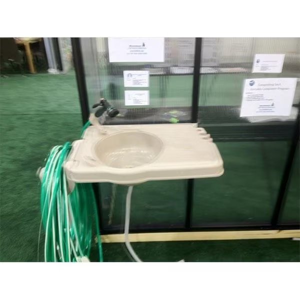 Riverstone Industries Monticello Mont-S2 Cleanit Outdoor Sink - Large, Riverstone Industries, Mfr#: Mont-S2