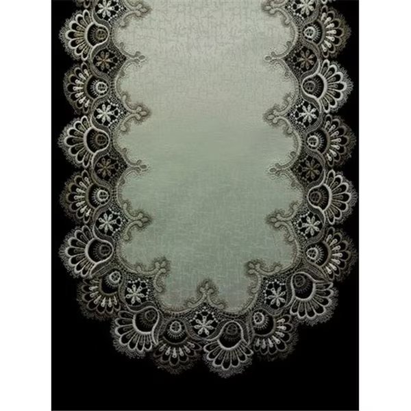 Sinobrite H8139-FF Cocoa Lace Round Doily; 8 in., Sinobrite, Mfr#: H8139/FF(008)